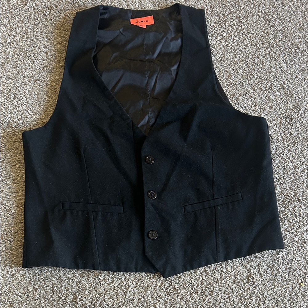 Elegant Black Women's Varsity Vest